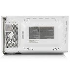 Forno a microonde digitale a LED da 0,7 piedi cubi e 700 watt, colore bianco, con blocco di sicurezza per bambini