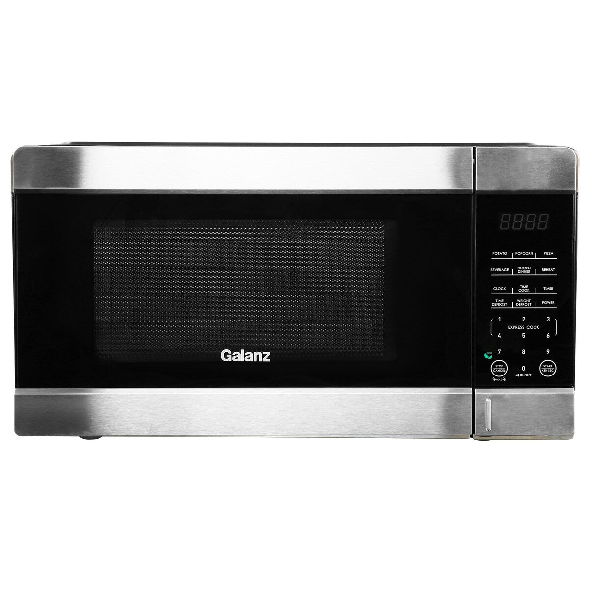 Forno a microonde da banco da 0,9 piedi cubi e 900 W, colore nero, con cottura One Touch Express