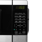 Forno a microonde da banco da 0,9 piedi cubi e 900 W, colore nero, con cottura One Touch Express