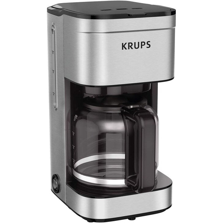 Macchina per caffè americano da 10 tazze, display digitale, finitura in acciaio inossidabile, timer programmabile, spegnimento automatico