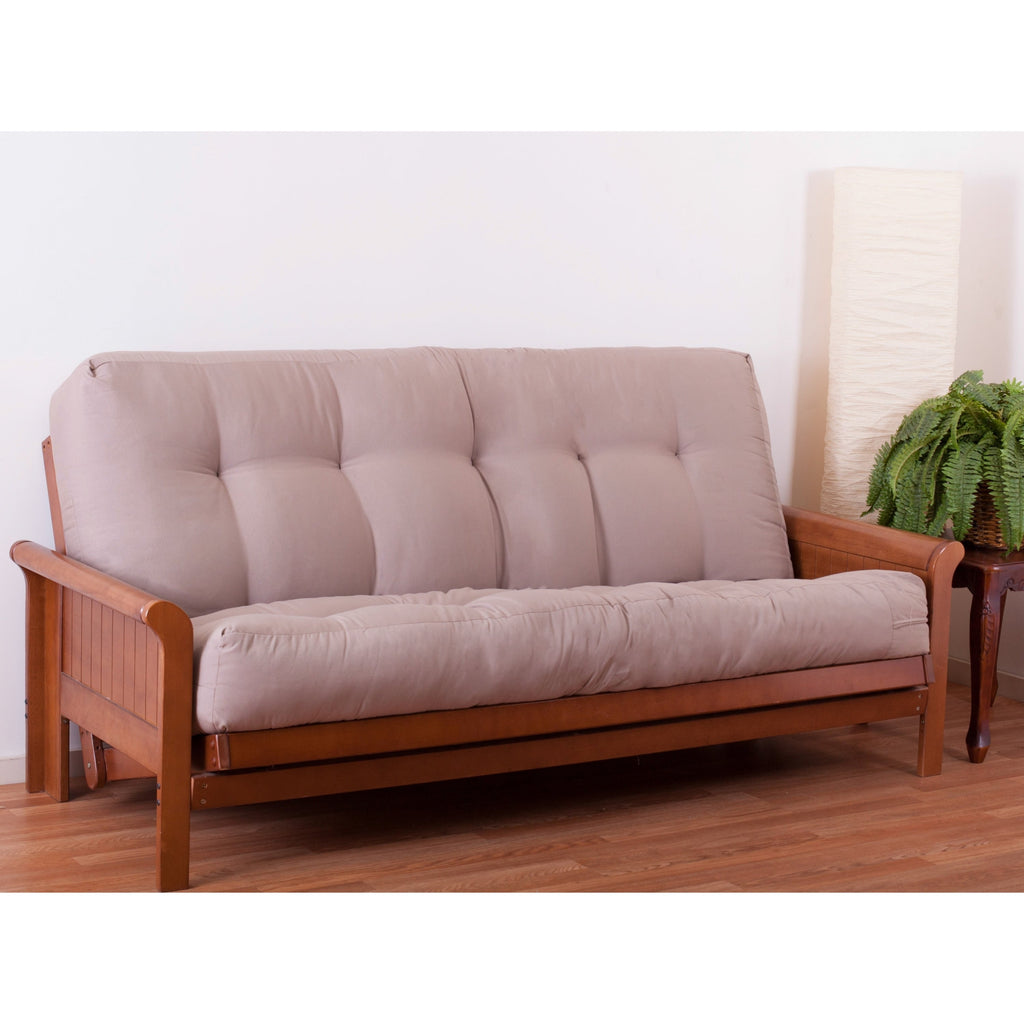 Materasso futon in twill spesso 10 pollici (singolo, matrimoniale o queen-size)
