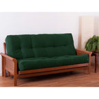 Materasso futon in twill spesso 10 pollici (singolo, matrimoniale o queen-size)
