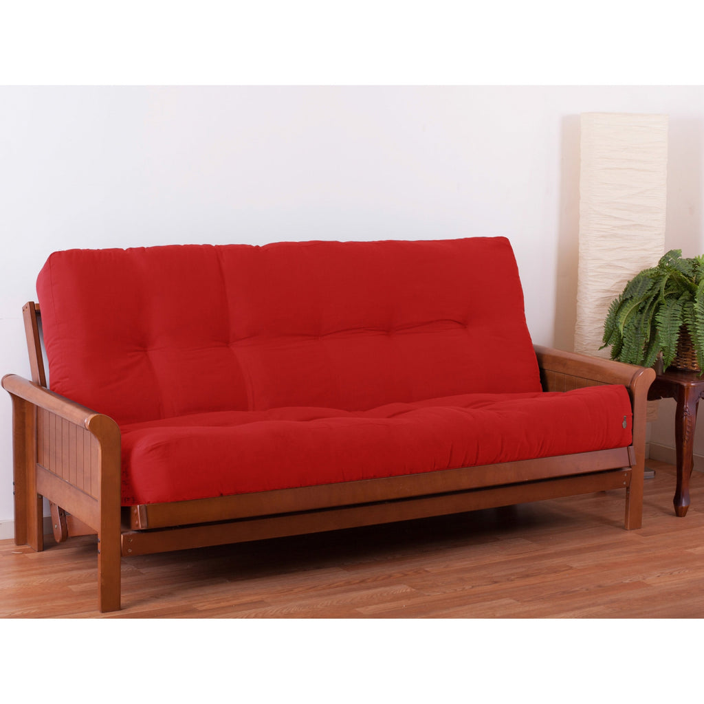 Materasso futon in twill spesso 10 pollici (singolo, matrimoniale o queen-size)