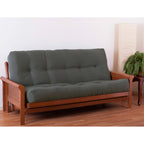 Materasso futon in twill spesso 10 pollici (singolo, matrimoniale o queen-size)