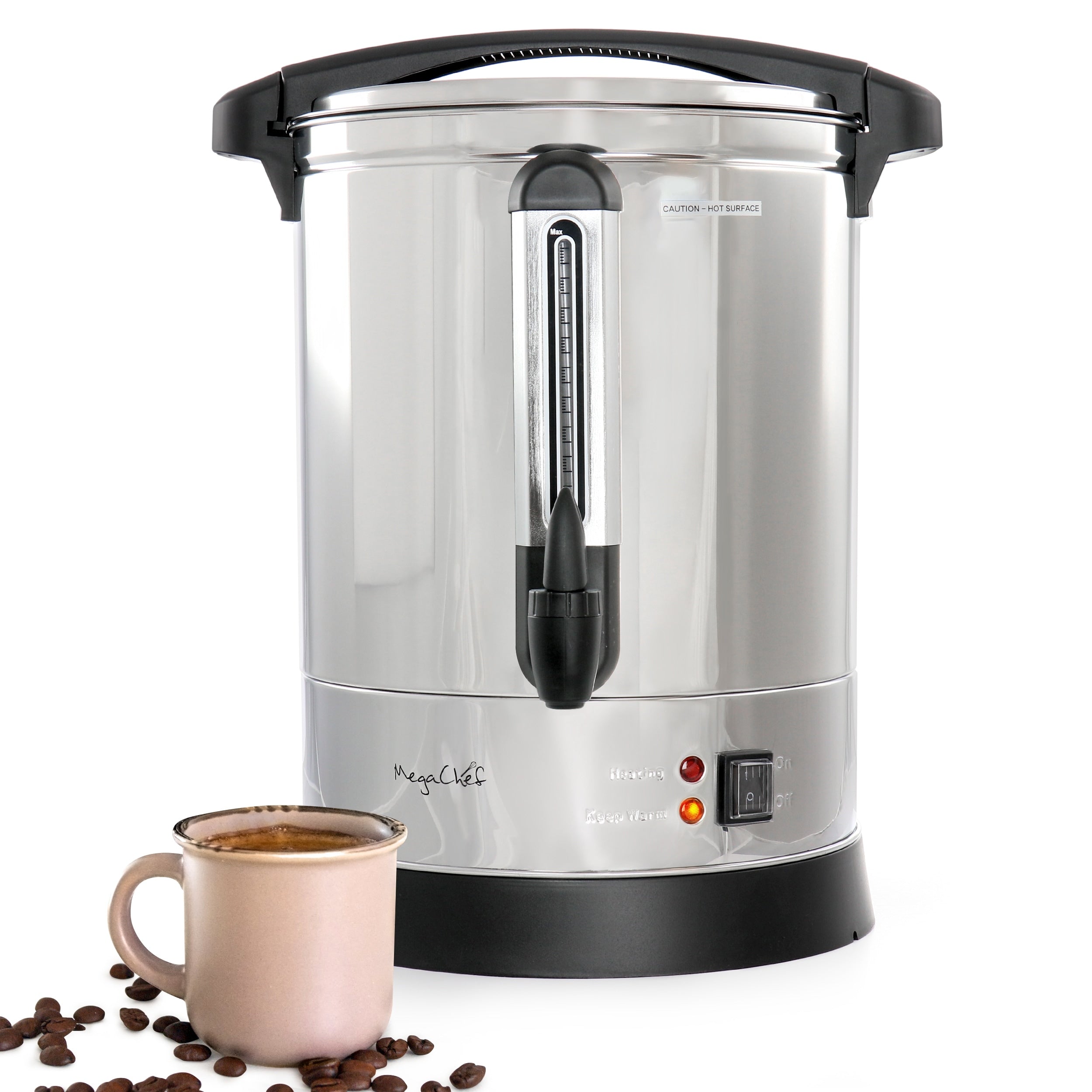 Caffettiera in acciaio inossidabile da 100 tazze - 100 tazze