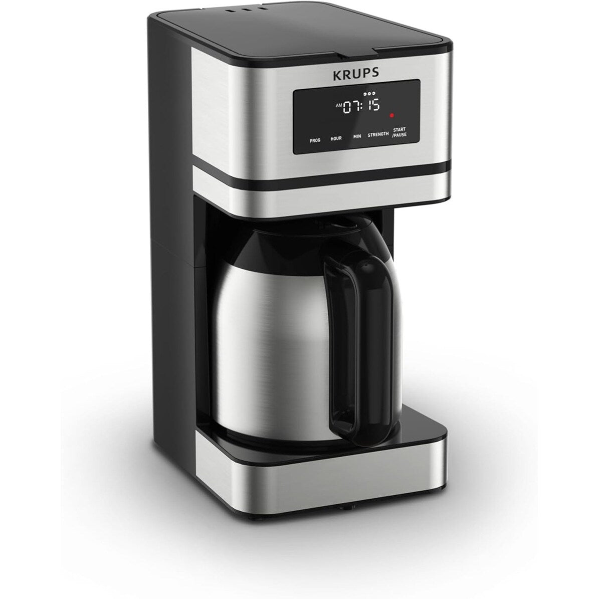 Macchina da caffè programmabile da 14 tazze, caraffa in acciaio inox, 3 intensità di infusione, timer 24 ore, mantenimento in caldo 4 ore