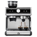 Macchina per caffè espresso automatica da 20 bar con montalatte per baristi domestici