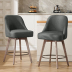 26 sgabelli da bar girevoli alti fino al bancone, sgabelli da bar imbottiti - 39,37 (A) x 22,44 (P) x 21,65 (L)