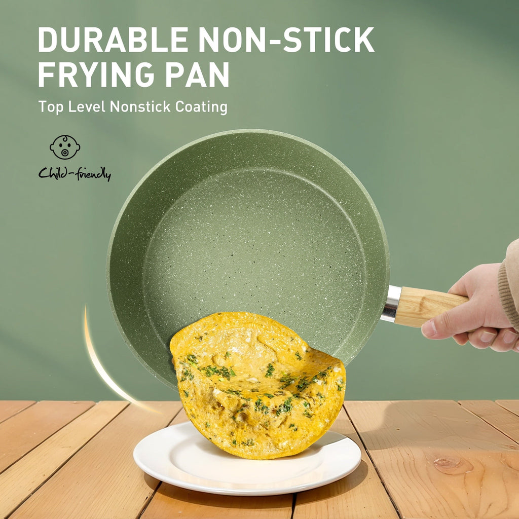 Set di pentole e teglie da cucina in granito da 30 pezzi, set di padelle antiaderenti