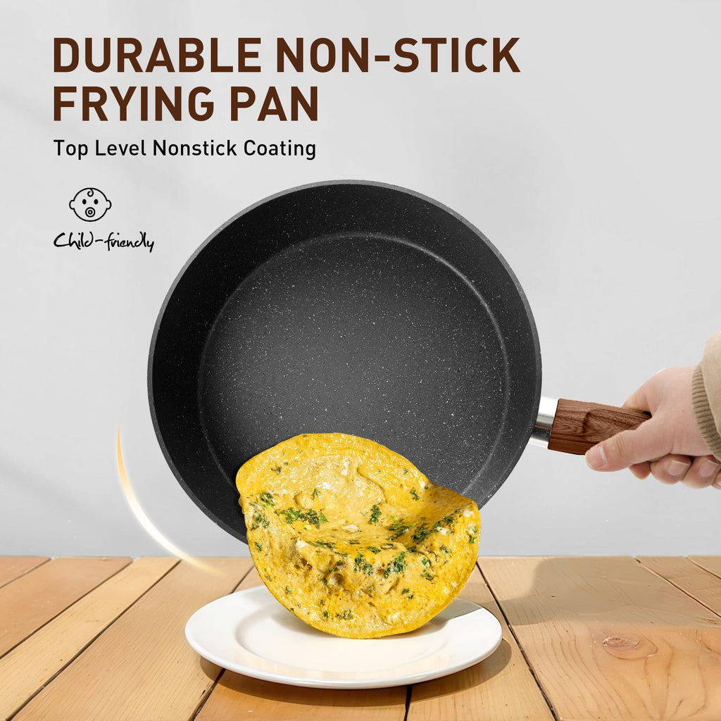 Set di pentole e teglie da cucina in granito da 30 pezzi, set di padelle antiaderenti