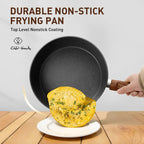 Set di pentole e teglie da cucina in granito da 30 pezzi, set di padelle antiaderenti