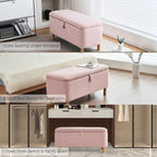 39,5 Panca contenitore Boucle bianco sporco, panca contenitore Sherpa, poggiapiedi per letto, per soggiorno, camera da letto, gambe in legno