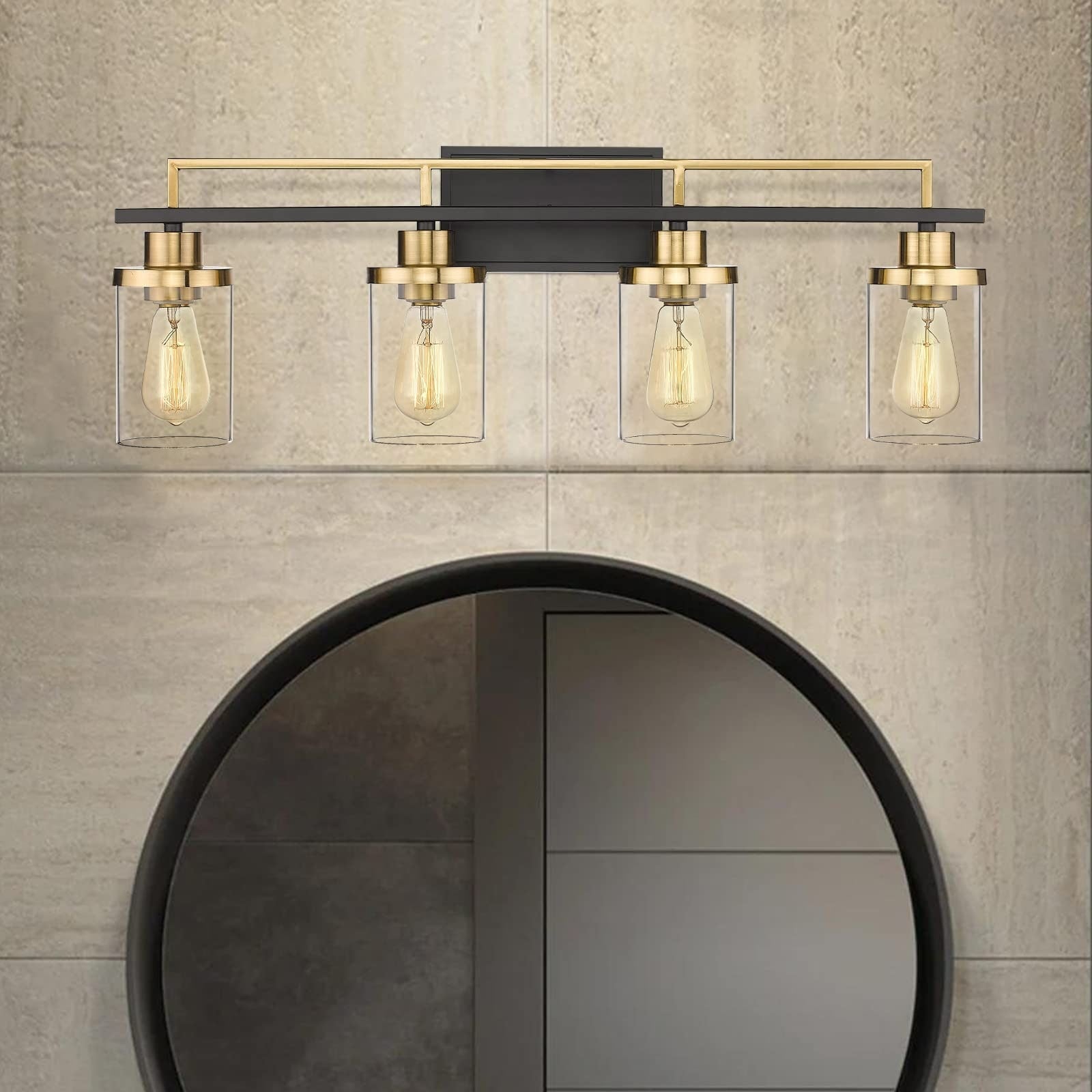 Lampada da bagno vintage a 4/5/6 luci