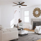 Ventilatore da soffitto Honeywell Carmel da 48 pollici con luce integrata e telecomando