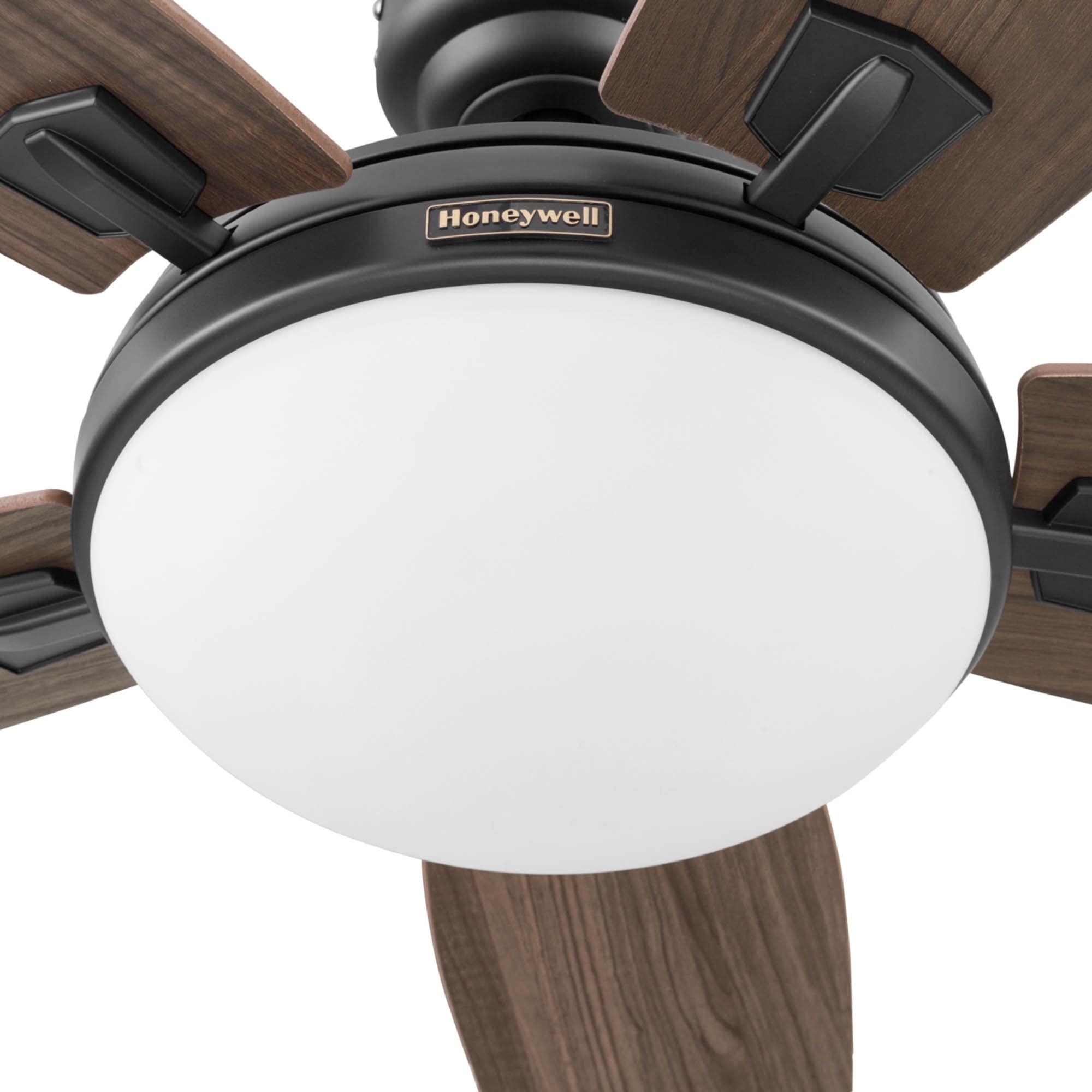 Ventilatore da soffitto Honeywell Carmel da 48 pollici con luce integrata e telecomando