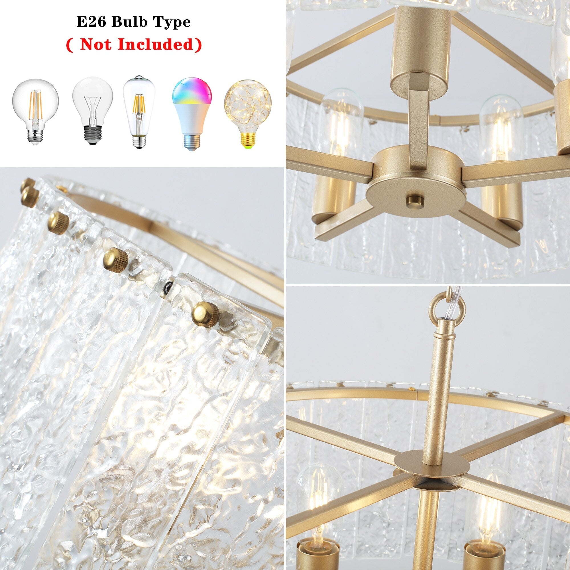 Lampadario moderno a tamburo rotondo a 5 luci, lampadario classico semi-incassato, lampada a sospensione per isola cucina e sala da pranzo