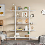 Libreria a 5 ripiani, libreria in stile industriale vintage