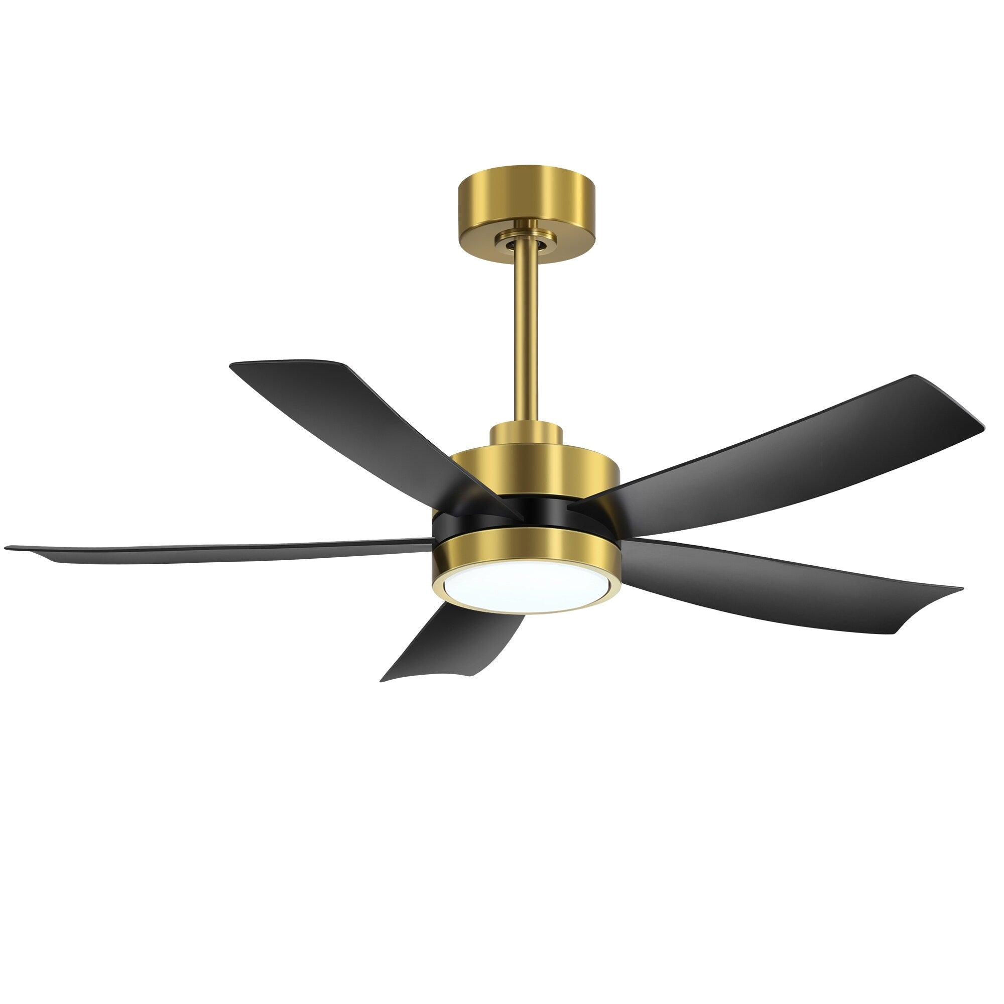 Ventilatore da soffitto a LED Breezary 65/52/42 a 5 pale con kit luci e telecomando