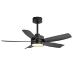 Ventilatore da soffitto a LED Breezary 65/52/42 a 5 pale con kit luci e telecomando