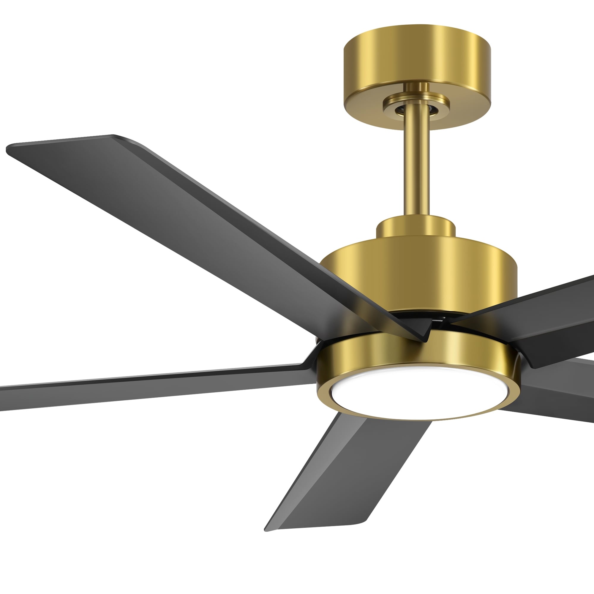Ventilatore da soffitto a LED Breezary 65/52/42 a 5 pale con kit luci e telecomando