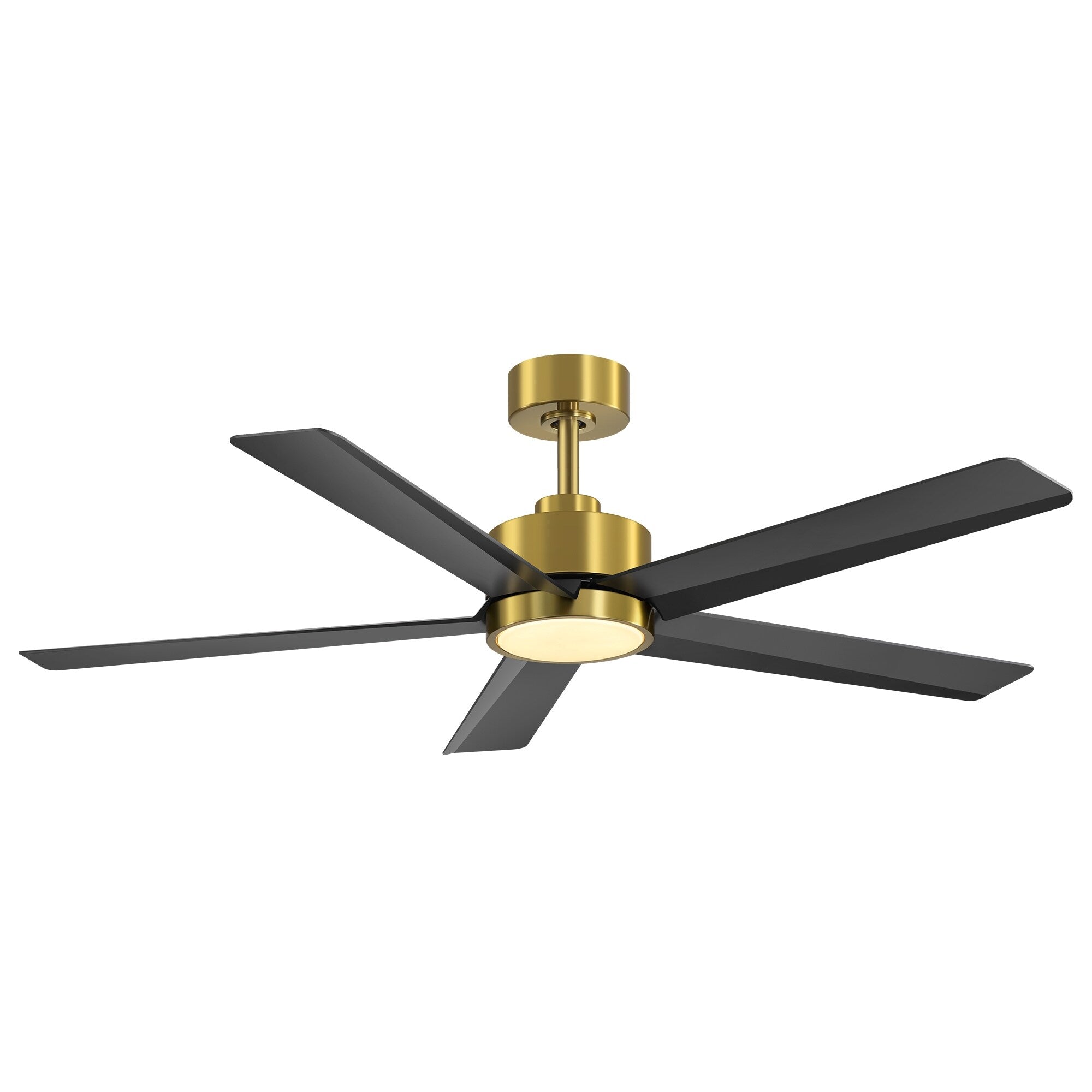 Ventilatore da soffitto a LED Breezary 65/52/42 a 5 pale con kit luci e telecomando
