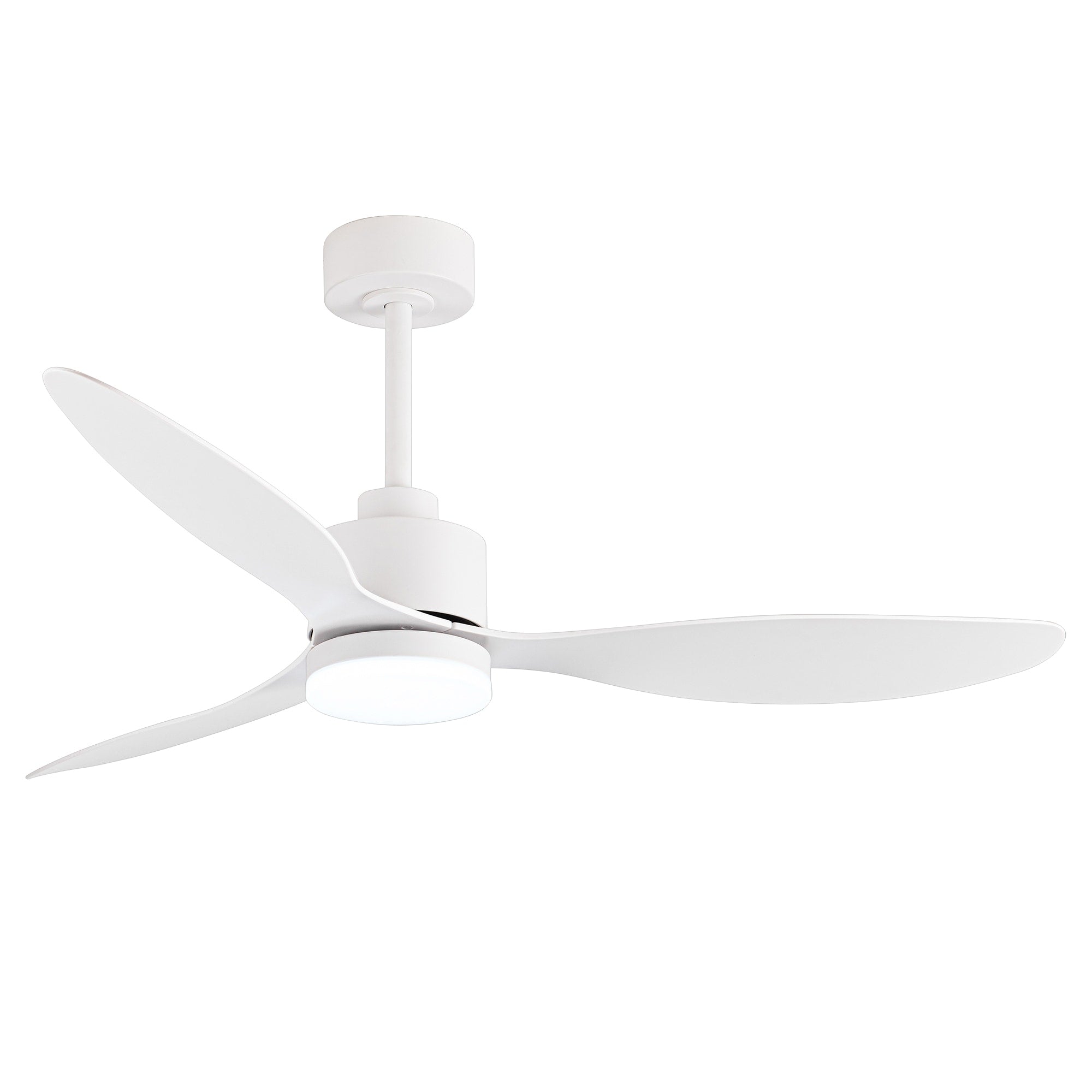 Ventilatore da soffitto a LED da 52 pollici con telecomando per luci (3 pale)