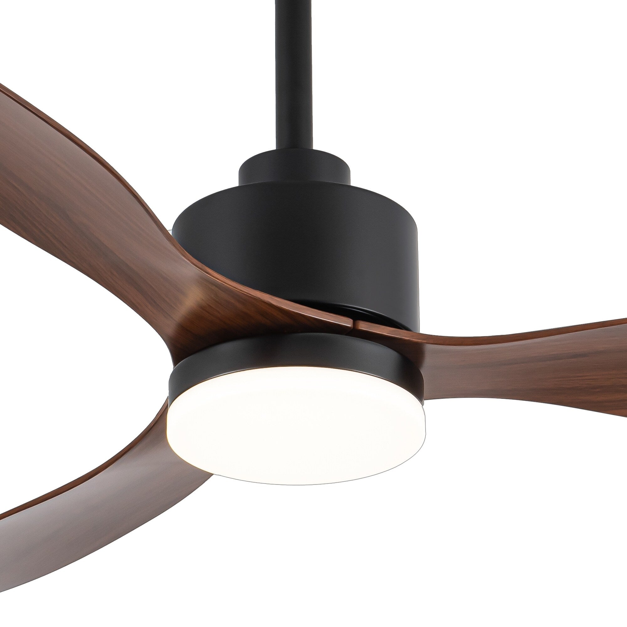 Ventilatore da soffitto a LED da 52 pollici con telecomando per luci (3 pale)