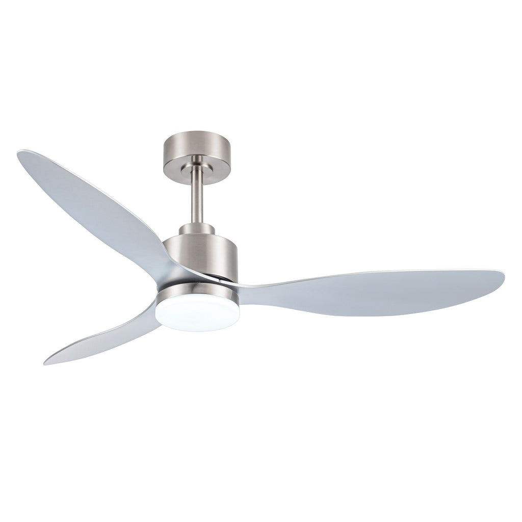 Ventilatore da soffitto a LED da 52 pollici con telecomando per luci (3 pale)