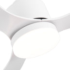 Ventilatore da soffitto a LED da 52 pollici con telecomando per luci (3 pale)