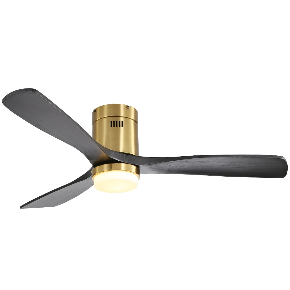 Ventilatore da soffitto a filo Sofucor da 52 pollici con telecomando, motore reversibile, luce integrata opzionale