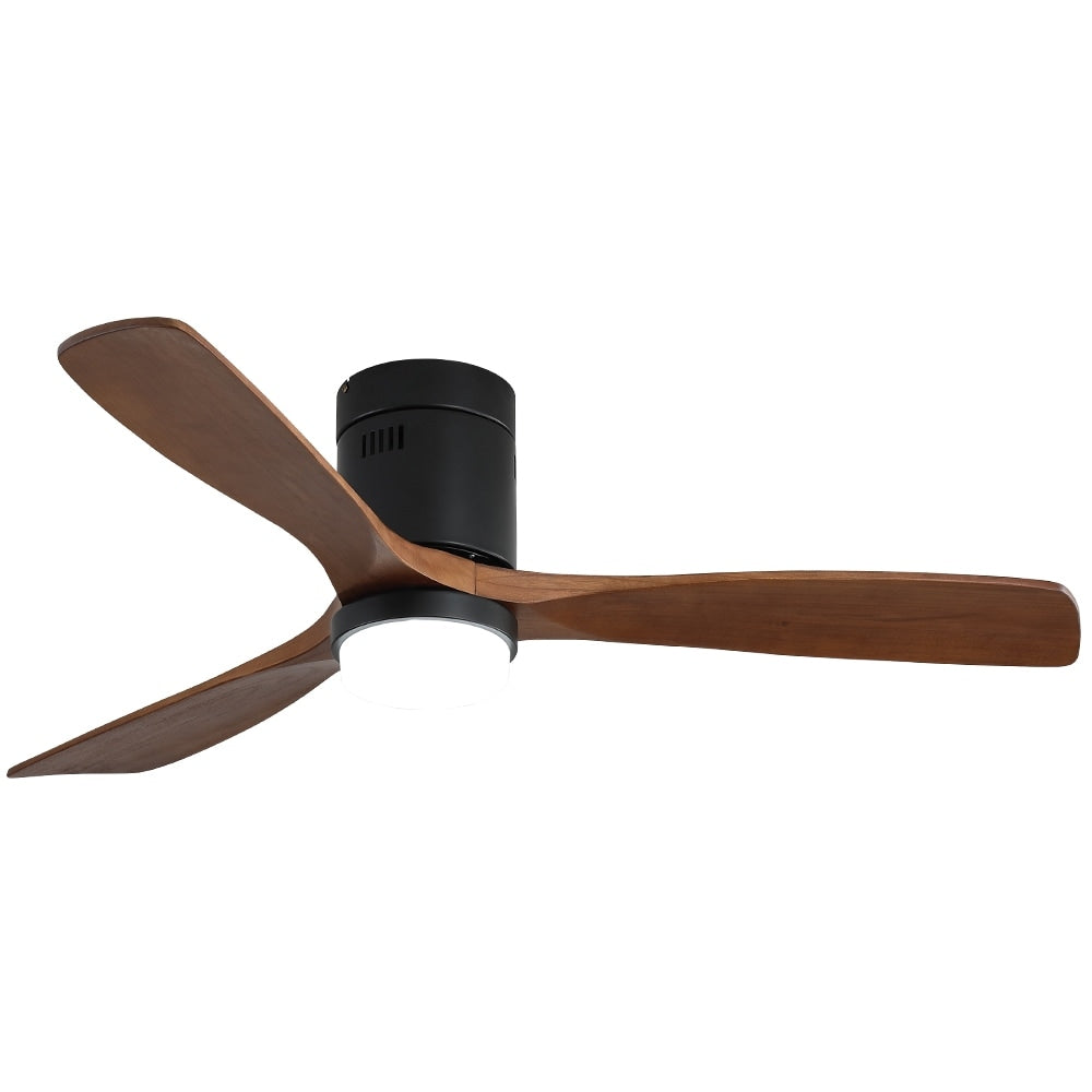 Ventilatore da soffitto a filo Sofucor da 52 pollici con telecomando, motore reversibile, luce integrata opzionale