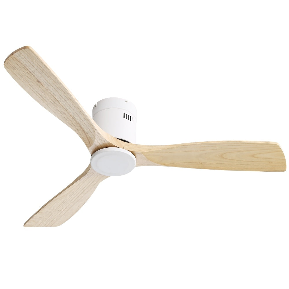 Ventilatore da soffitto a filo Sofucor da 52 pollici con telecomando, motore reversibile, luce integrata opzionale