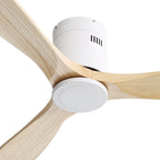 Ventilatore da soffitto a filo Sofucor da 52 pollici con telecomando, motore reversibile, luce integrata opzionale