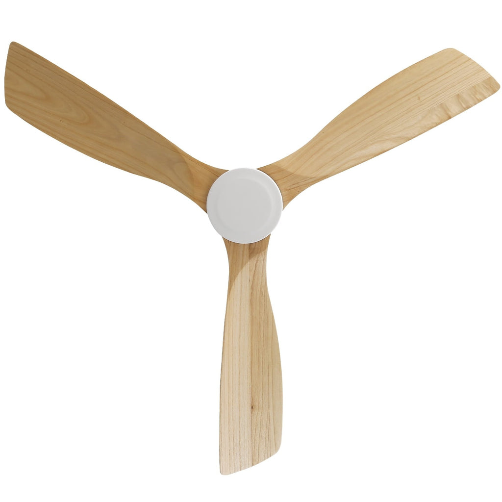 Ventilatore da soffitto a filo Sofucor da 52 pollici con telecomando, motore reversibile, luce integrata opzionale