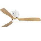 Ventilatore da soffitto a filo Sofucor da 52 pollici con telecomando, motore reversibile, luce integrata opzionale