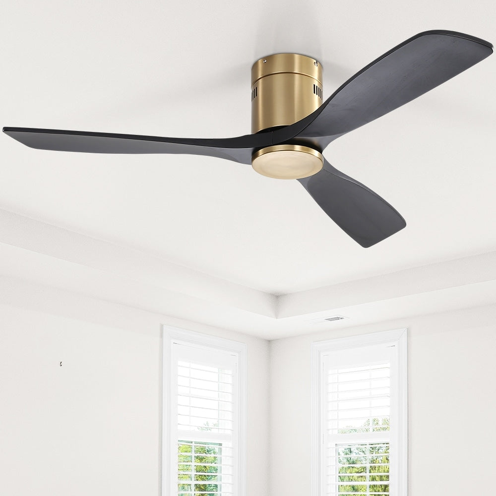 Ventilatore da soffitto a filo Sofucor da 52 pollici con telecomando, motore reversibile, luce integrata opzionale