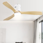 Ventilatore da soffitto a filo Sofucor da 52 pollici con telecomando, motore reversibile, luce integrata opzionale