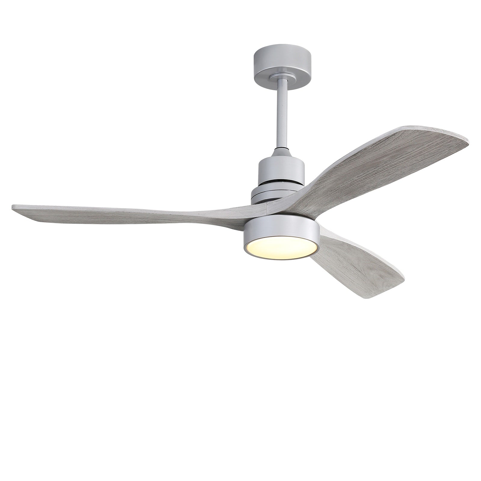 Ventilatore da soffitto in legno per interni Sofucor 52 con telecomando, luce integrata opzionale