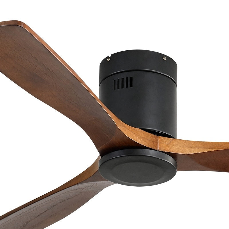 Ventilatore da soffitto a filo Sofucor da 52 pollici con telecomando, motore reversibile, luce integrata opzionale