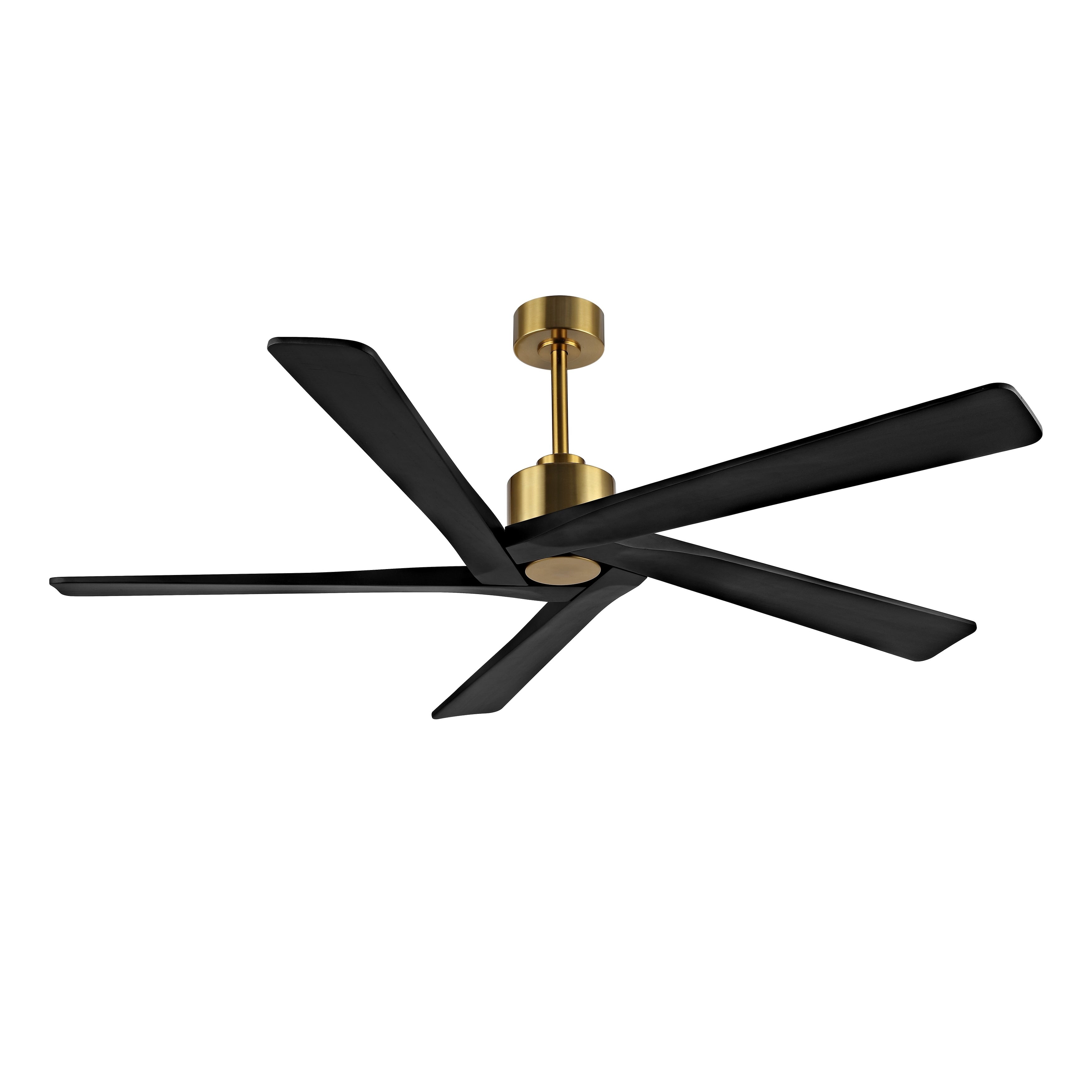 Ventilatore da soffitto per interni con motore CC WINGBO da 54 pollici senza luci - N/D