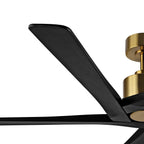 Ventilatore da soffitto per interni con motore CC WINGBO da 54 pollici senza luci - N/D