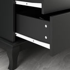 Cassettiera per camera da letto matrimoniale larga 55,1 cm con cassetti portaoggetti