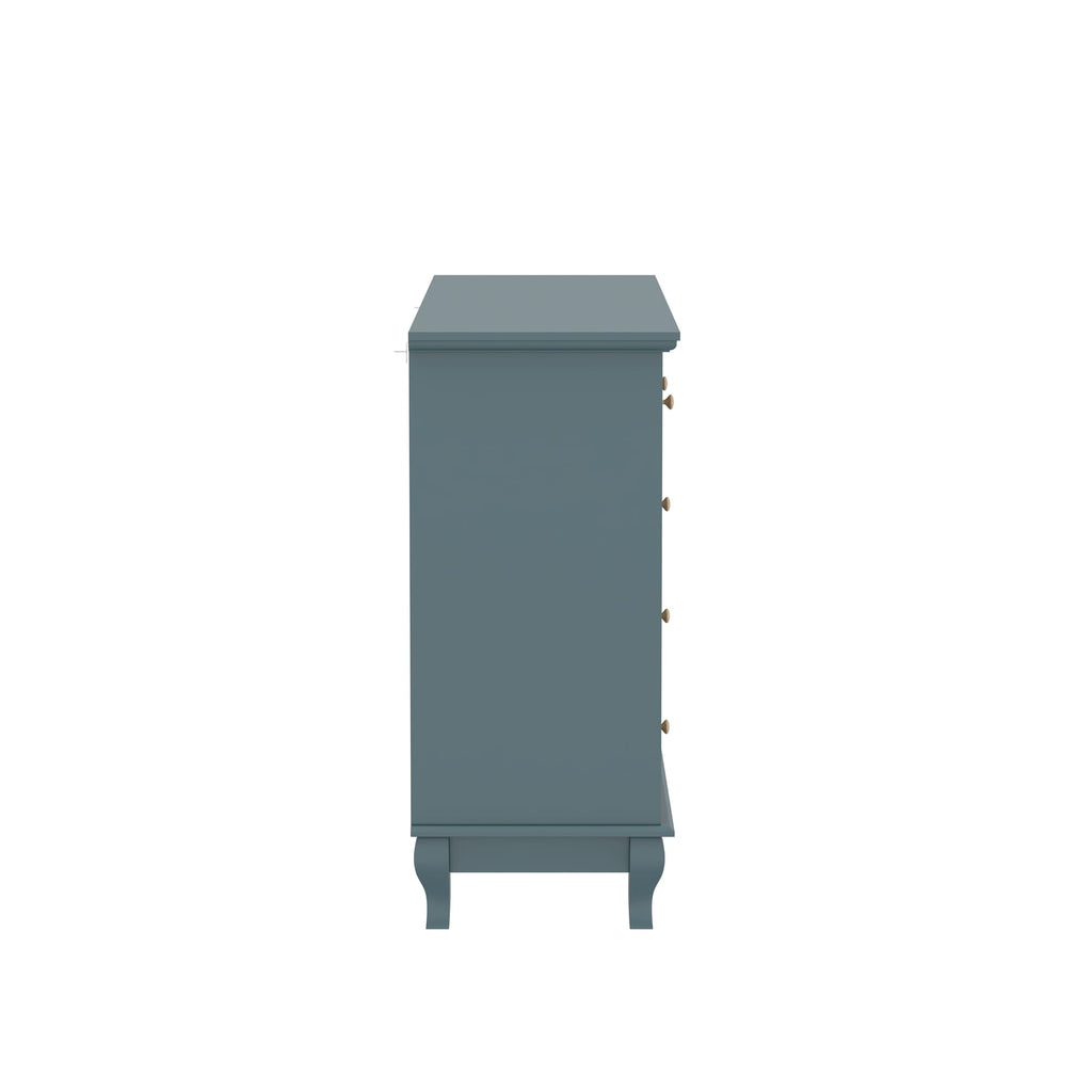 Cassettiera per camera da letto matrimoniale larga 55,1 cm con cassetti portaoggetti