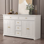 Credenza da 59,1'', bianca, moderna, contemporanea, laccata