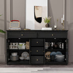 Credenza da 59,1'', bianca, moderna, contemporanea, laccata