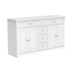 Credenza da 59,1'', bianca, moderna, contemporanea, laccata