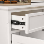 Credenza da 59,1'', bianca, moderna, contemporanea, laccata