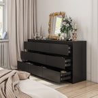 Cassettiera con 9 cassetti da 63 W, cassettiera decorativa per soggiorno, camera da letto