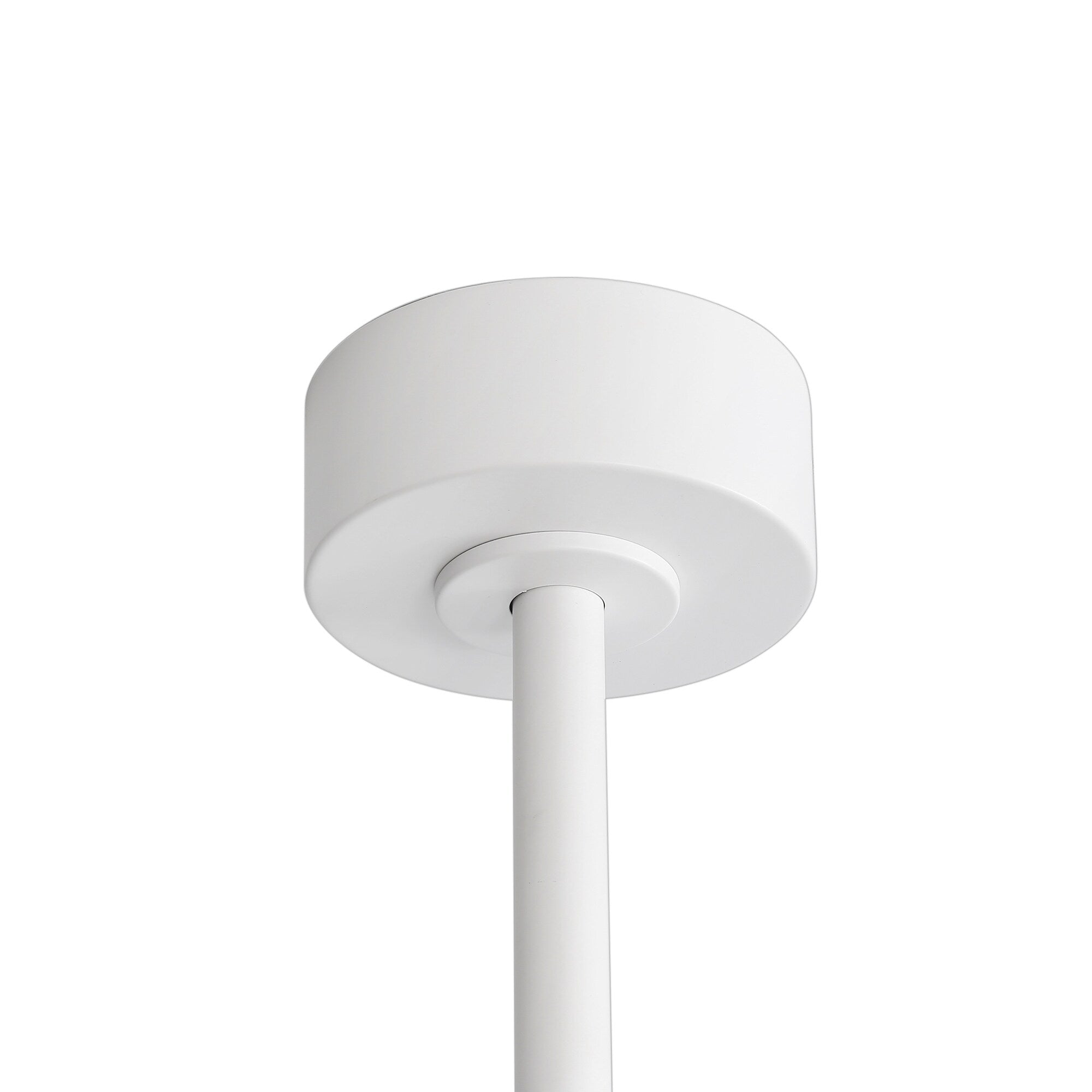 Ventilatore da soffitto a LED nero da 65 pollici a 8 pale con luce e telecomando