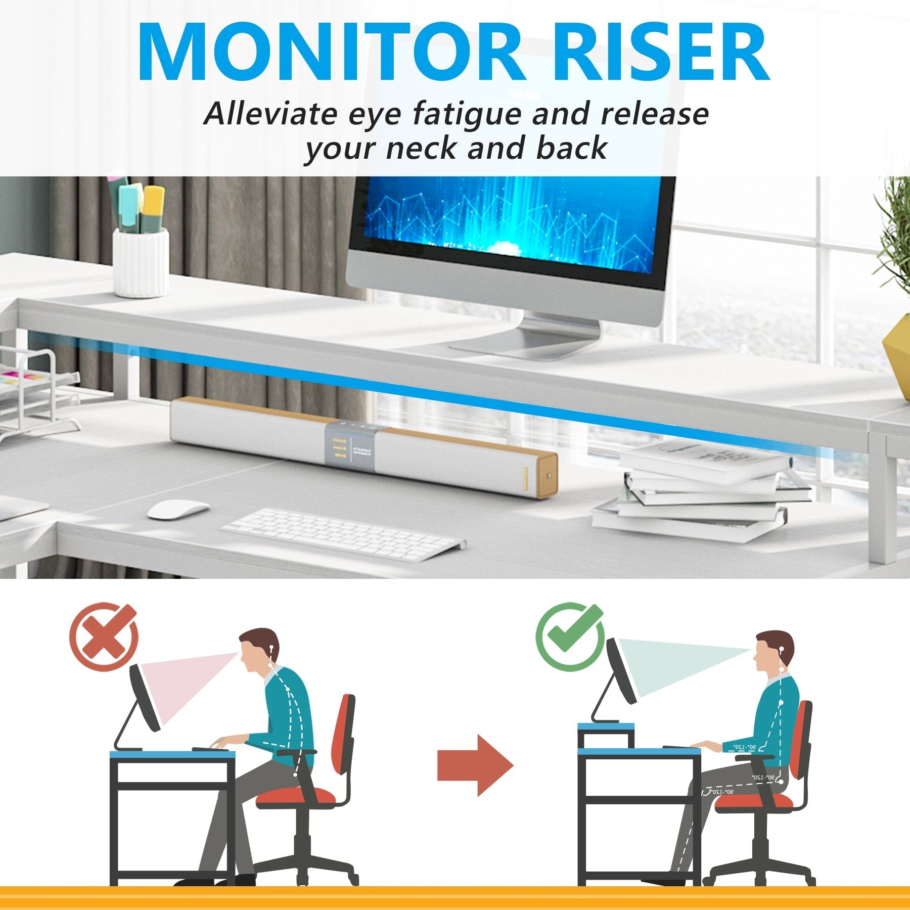 Scrivania a L con ripiano per monitor, scrivania angolare reversibile per computer per ufficio e casa 69